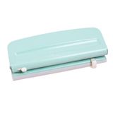 Craftelier - Turquoise Blue Verstelbare 6-gaats Punch Compatibel met verschillende soorten planners, dagboeken of notebooks voor scrapbooking en andere ambachten