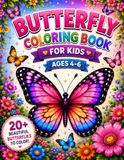 Butterflies Coloring Book for Kids