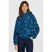 O'Neill fleece gebloemd outdoor vest - blauw