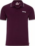Lonsdale Lion Poloshirt Heren S Oxblood