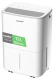 Humidificateur, 12 litres par 24 heures, adapté aux pièces jusqu'à 20 m², capacité du réservoir 2,5 litres, fonctionnement silencieux, fonction minuteur