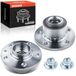 Frankberg 2 x wiellagerset vooras flenswiel diameter 127 met ABS magneetring compatibel met Polo 6C1 6R1 Fabia II 542 Ibiza IV 6J5 6P1 Fabia III NJ3 Replace# 6C0407621