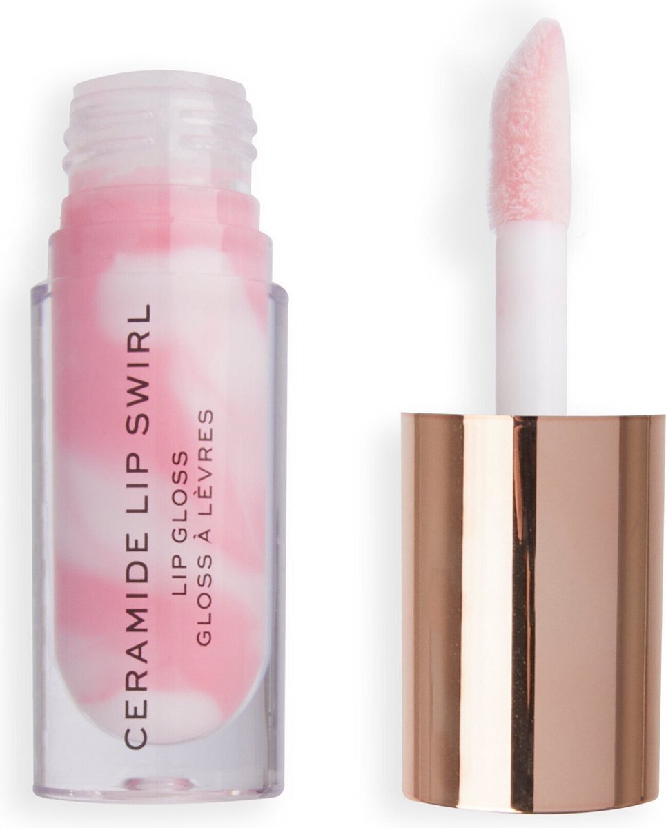 Makeup Revolution Lip Swirl Ceramide Gloss - Pure Gloss Clear - Lipgloss