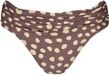 BARTS Dames bikini slip Maat 38 Vrouwen Bruin polyamide