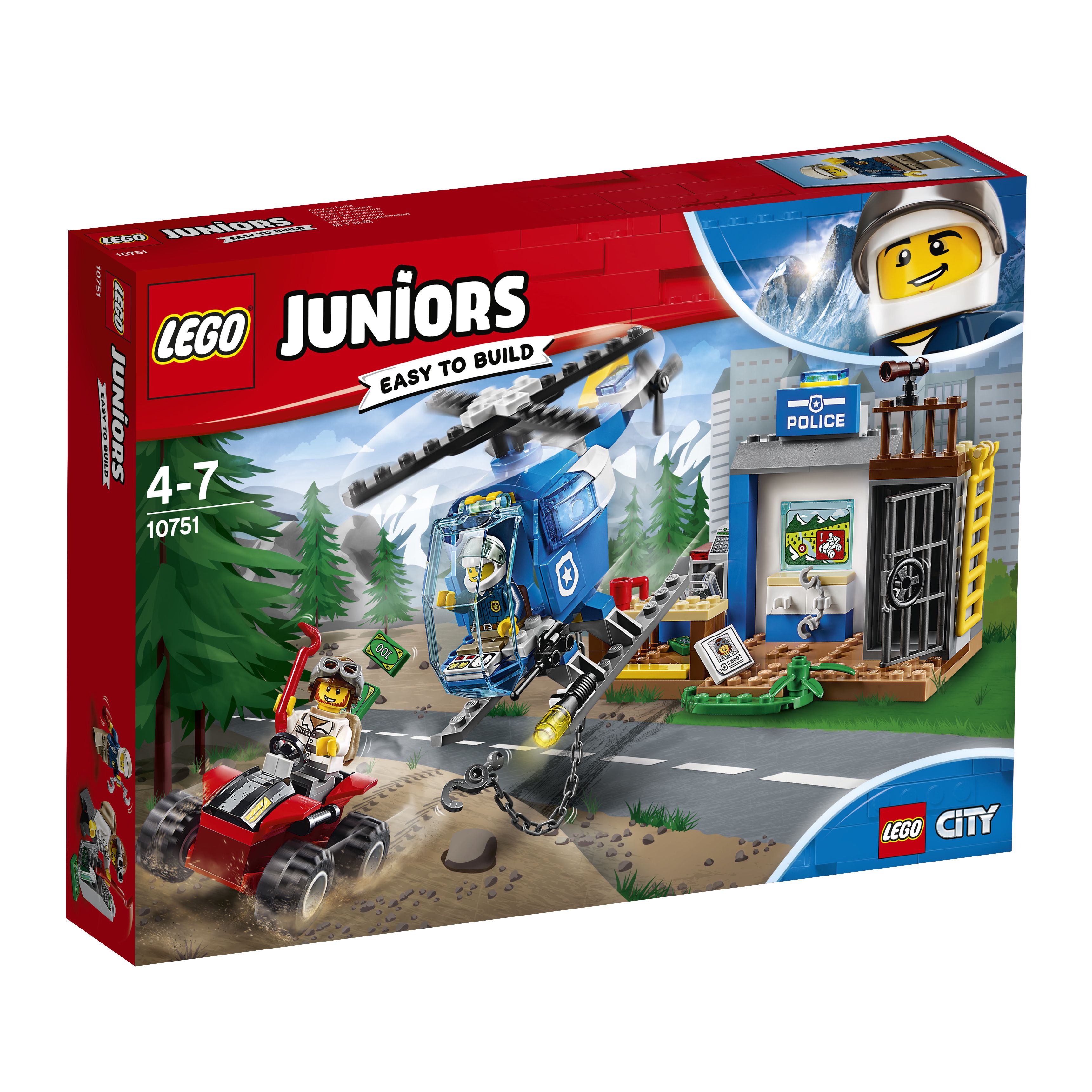 LEGO Juniors - 4-6 jaar - rood - kunststof - multi