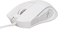 Gaeirt RGB-muis, RGB-ergonomische, zeer nauwkeurige mechanische muisglans 3600 dpi voor OS X voor Linux voor Windows(wit)