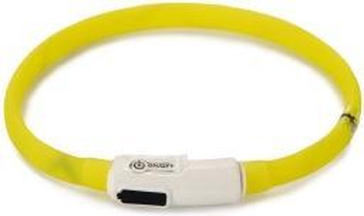 Beeztees Safety Gear Dogini - Hondenhalsband - Geel - 35 cm