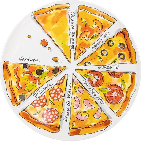 Blond Amsterdam Specials Pizza Bord Slices - 31CM