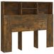 VidaXL Hoofdbordkast 120x19x103,5 cm gerookt eikenkleurig