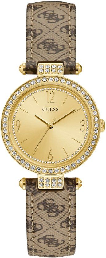 Guess GUESS Watches W1230L2 Roestvrij staal Goudkleurig