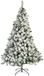Bellatio Decorations Imperial kerstboom - H360 cm - groen - besneeuwd - kunstboom - zachte naalden - metalen voet - groot formaat