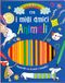 Gioco e coloro con i miei amici animali. Pennarelli con la punta a pennello! Ediz. illustrata. Con gadget