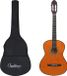 vidaXL Gitaar Klassiek Beginner met Tas 4/4 Donkerbruin