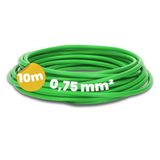 Kalitec 10 meter H05V-K 0,75 mm² groene bedradingskabel