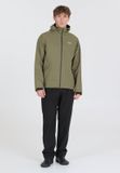 Weather Report Regenset Gust Donkergroen Polyester M