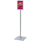 SHOWDOWN CAPOA4G25 Posterstandaard Displaystandaard A4 Aluminium, staal Zilver