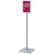 SHOWDOWN CAPOA4G25 Posterstandaard Displaystandaard A4 Aluminium, staal Zilver