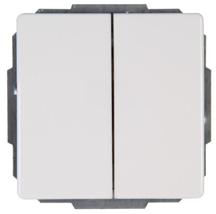 Kopp 600529082 Lichtschakelaar - Wit - 3 Knoppen
