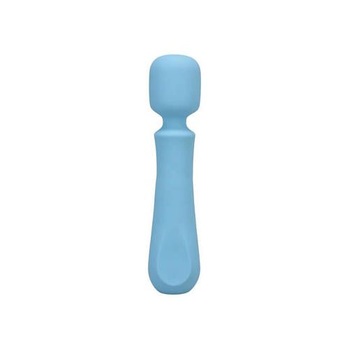 Doc Johnson Euphoria - Oplaadbare siliconen wand vibrator - Blauw