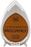 Tsukineko Brilliance Stempelkussen - Dew Drop - Cosmic copper