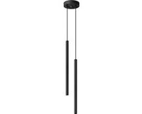 Sollux Lighting Hanglamp Pastelo - 118x15x15cm - G9 - zwart - staal