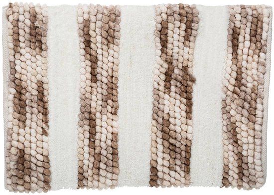 5 Five Simply Smart Badmat met fluweeleffect NATURAL Gris 50 x 75 cm