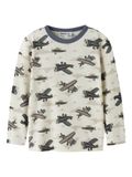NAME IT Jongens Lange Mouwen Shirt Wol Wit 110