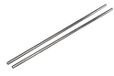 RS PRO Roestvrij stalen staaf, Ø 18 mm, lengte 1 m, verpakking van 2 stuks