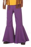 Wilbers Hippiebroek bi-stretch kind paars - Maat 140