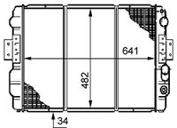 MAHLE CR633000S Motorkühlung Kühler