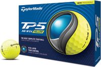 Taylormade Golfballen TP5 TM23 Geel 12 stuks
