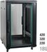 Showgear RCA-FSG-22 22 U Netwerkkast met glazen deur