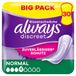 Always Discreet incontinentie-inzetstukken voor vrouwen, normaal, 30 stuks, rondom bescherming, ongelooflijke discretie