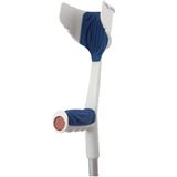 Zelfklevende pads voor krukken/wandelstokken in zwart, op maat te snijden, 2 stuks