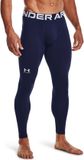 Under Armour UA CG Armour Leggings-BLU Heren Sportlegging - Midnight Navy - Wit
