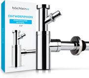 Bächlein Premium Design Sifon voor Wastafel & Wastafel