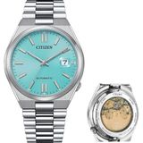 Citizen Tsuyosa Automatic NJ0151-88M Aqua Green Herenhorloge
