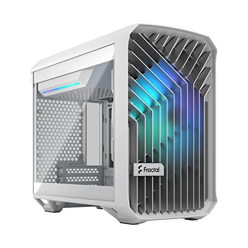 Fractal Design Torrent RGB Wit E-ATX Gehard Glas Venster Hoge Luchtstroom Midden Toren Computer Case