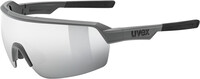 UVEX Sportstyle 227 Glasses, grey matt/mirror silver