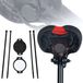 Support de vélo AirTag - Support AirTag pour vélo - Étanche - Sous la selle - 4 sangles