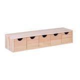 ARANAZ S.L. MANUFACTURAS DE LA MADERA Miniblok met 5 laden van grenenhout