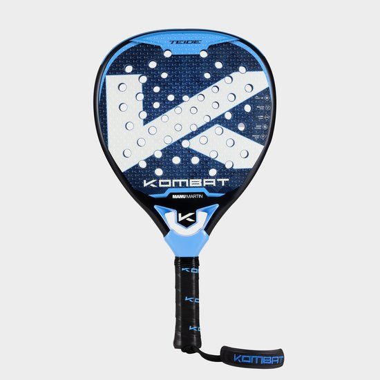 Kombat Padel Kombat Vulcano Teide 2.5 2026 Padelracket 18K Carbon Ruw Diamant