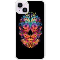 Apple Siliconen hoes compatibel met iPhone 15 Plus Carnaval-masker
