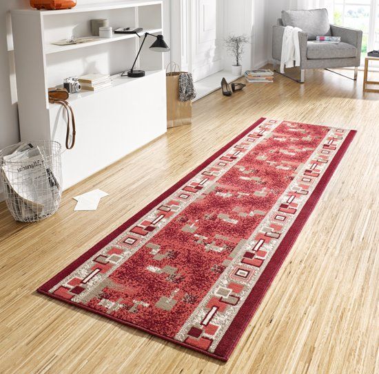Hanse Home Loper cube 80x250cm rood