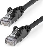 StarTech 2 meter CAT6 Gigabit Netwerkkabel - LZSH Snagless PoE - Zwart