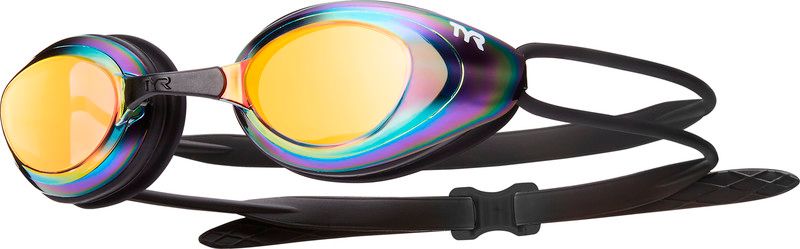 Tyr Black Hawk Racing Duikbrillen Heren Mirrored Zwart 2018