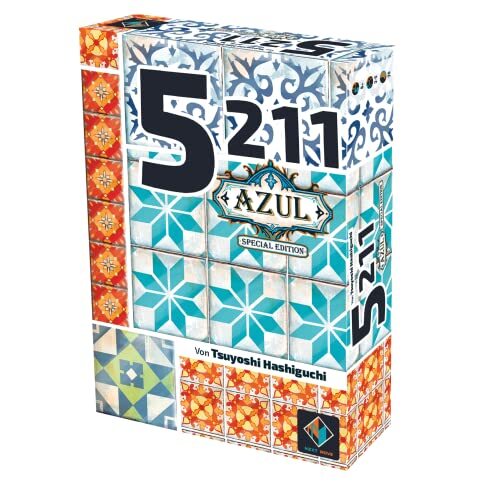 Asmodee 5211: Azul Special Edition, basisspel, familiespel, kaartspel, Duits