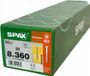 SPAX Universele Houtschroeven 8x360mm WIROX T-40 Kegel 50st