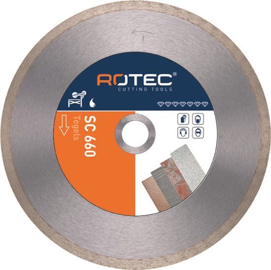 Rotec Diamantzaag Tegel /SC 660 230/25,4 - 7002304
