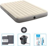 Intex Luchtbed - 2-Persoons - 152 x 203 x 25 cm - Beige